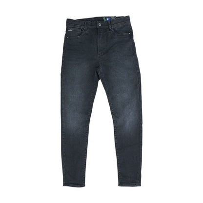 Black High Rise Skinny Leg Jeans