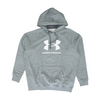 Gray Solid Hoodie Pullover