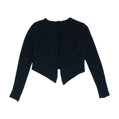 Black Cardigan Sweater