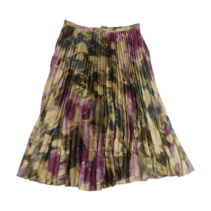 Multi Abstract Midi Skirt