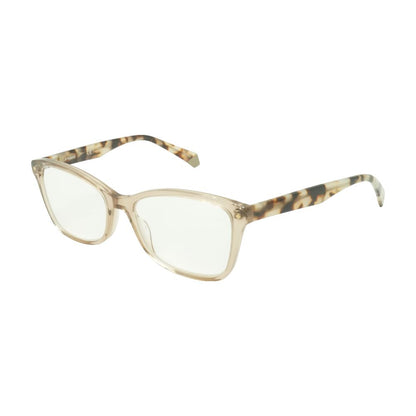 Beige PLDD320 Square Eyeglasses FRAMES ONLY
