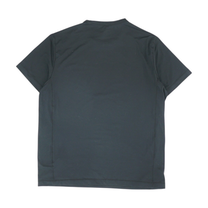 Black Solid Active T-Shirt