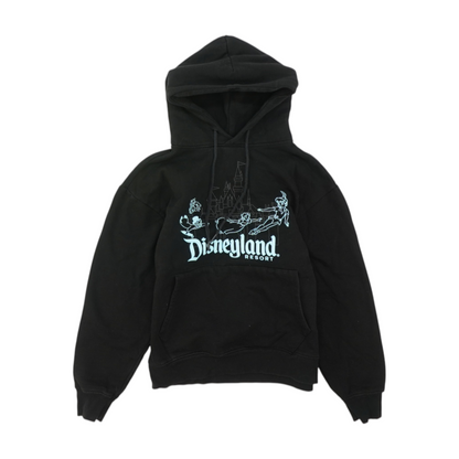 Black Solid Hoodie Pullover