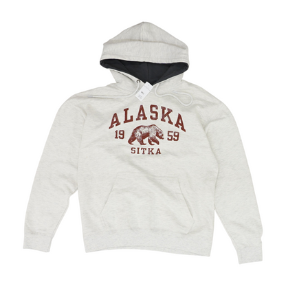 Gray Solid Hoodie Pullover