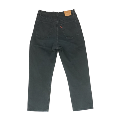 Black Straight Jeans