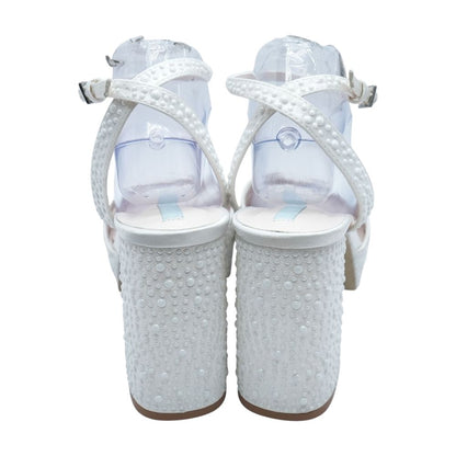 White Platform Heels