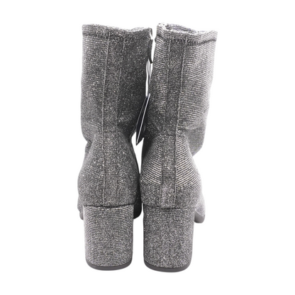 Gray Ankle Boots