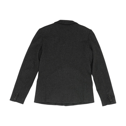 Charcoal Solid Blazer