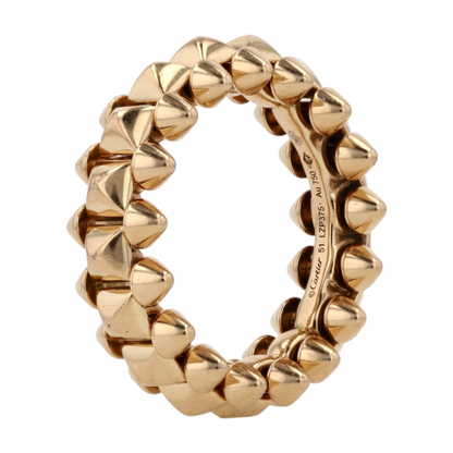18K Yellow Gold Fashion Ring