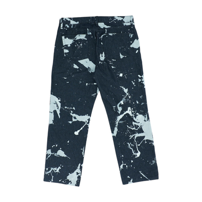 Black Abstract Jeans