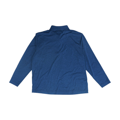 Navy Solid 1/4 Zip Pullover