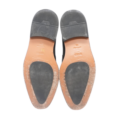 Black Slip-On Casual Shoes