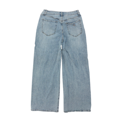 Blue Wide Leg Jeans