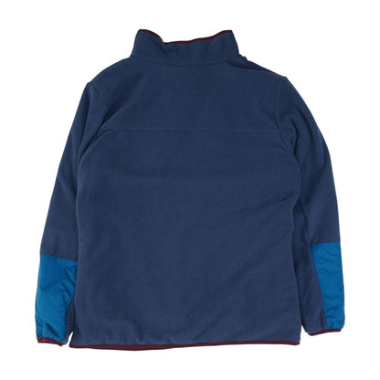 Blue Color Block Lightweight Jacket