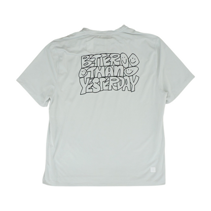 White Solid Active T-Shirt