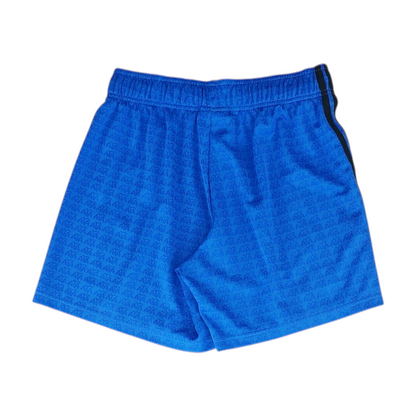 Blue Argentina National Football Team Print Active Shorts
