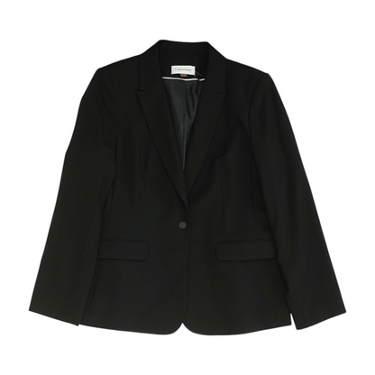 Black Solid Blazer