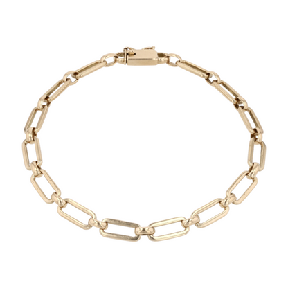 14K Yellow Gold Chain Bracelet