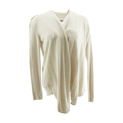 Pink Solid Cardigan Sweater
