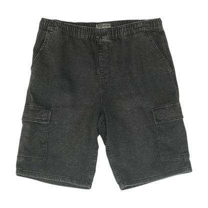 Black Denim Shorts