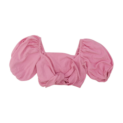 Pink Cropped Blouse