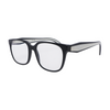 Black Square Prescription Eyewear