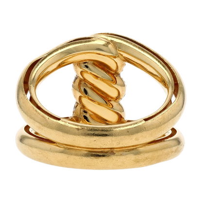 1/5 ctw 18K Yellow Gold Diamond Fashion Ring