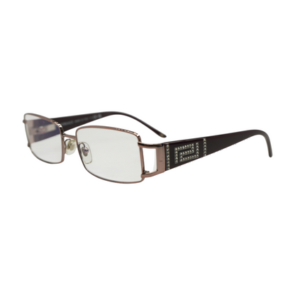 Maroon EV1623583 Rectangle Prescription Eyewear