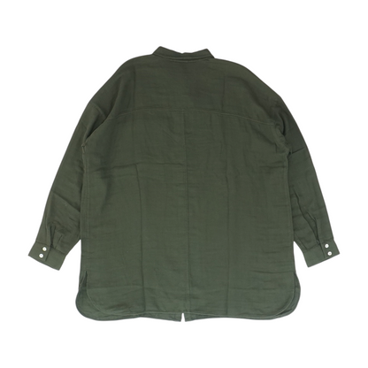 Green Tall Button Down