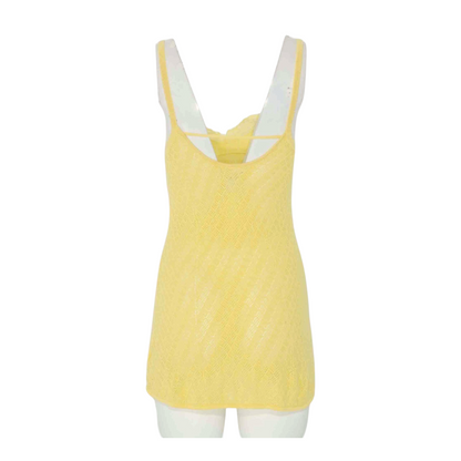 Yellow Mini Dress