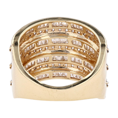 1 1/2 ctw 14K Yellow Gold Diamond Fashion Ring