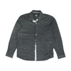 Black Abstract Long Sleeve Button Down