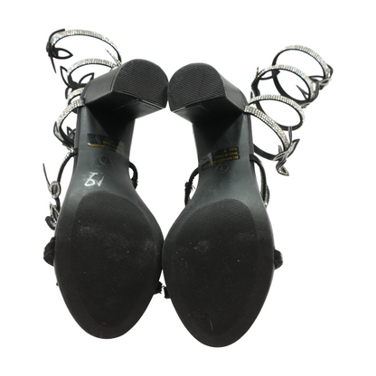 Black Block Heels