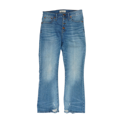 Blue Bootcut Jeans