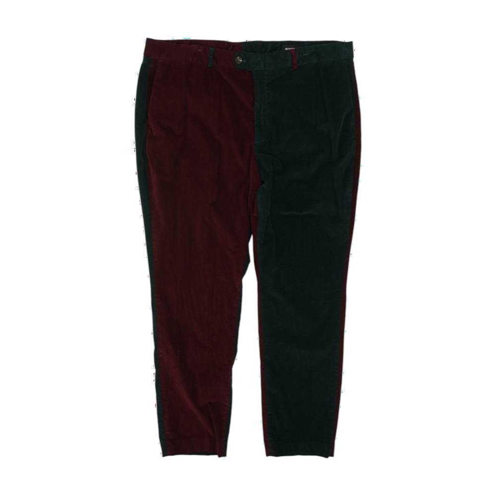 Bonobos Green Color Block Regular Pants – Image 1