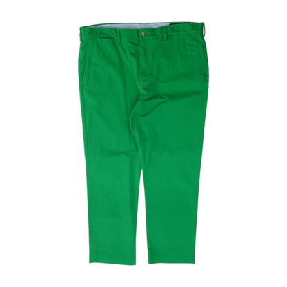 Green Straight Pants
