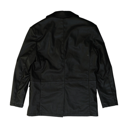 Black Solid Blazer