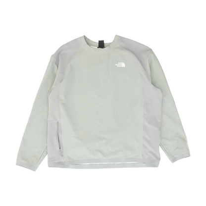 Gray Color Block Sweatshirt Pullover