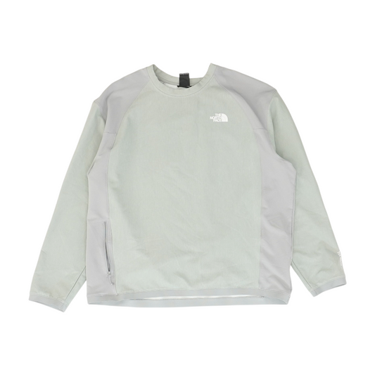 Gray Color Block Sweatshirt Pullover