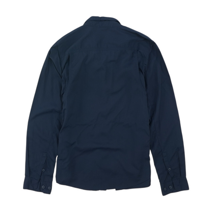 Navy Outdoor Button Down