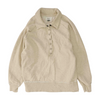 Beige Solid Sweatshirt Pullover