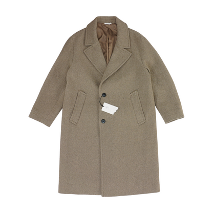 Beige Solid Coat