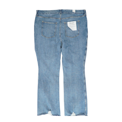 Blue Bootcut Jeans