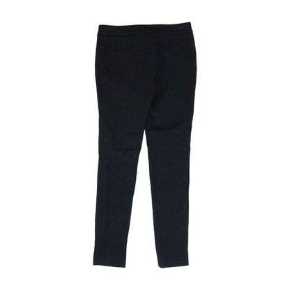 Black Graphic Chino Pants