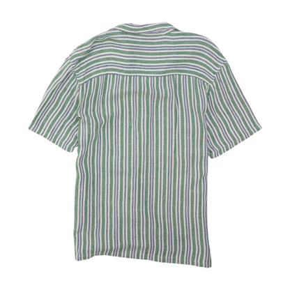Multi Striped Short Sleeve Button Down