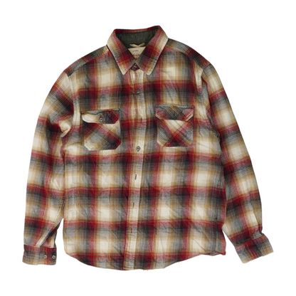 Multi Plaid Flannel Button Down