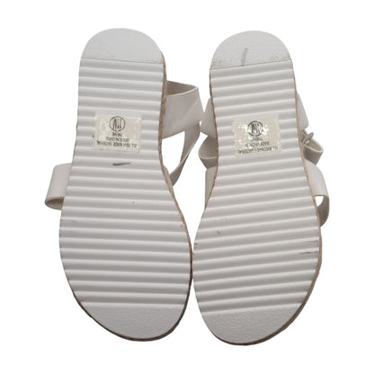 Theme Platform White Sandals