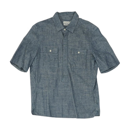 Blue Solid Shirt