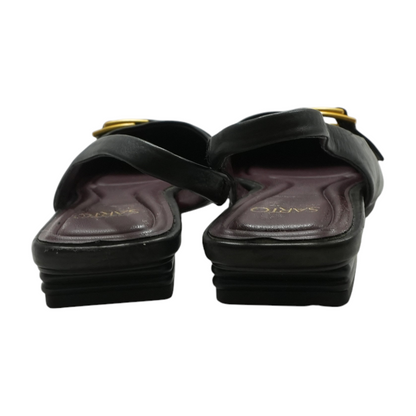 Black Slip-On Flats