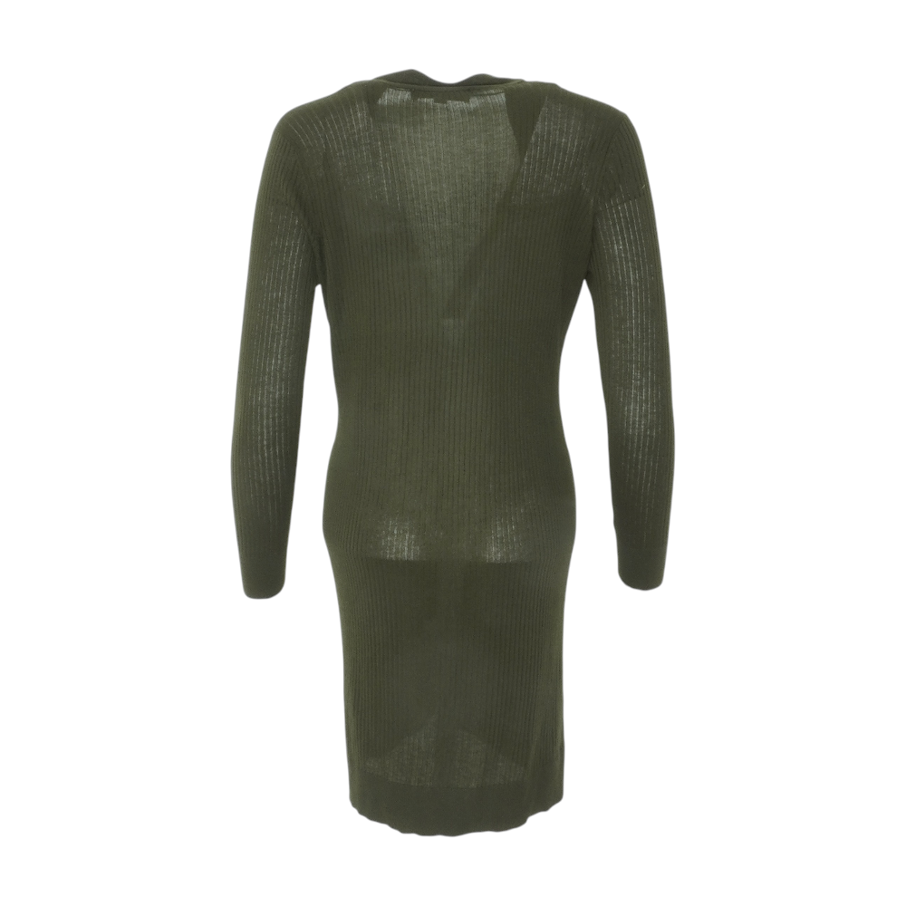 Green Cardigan Sweater